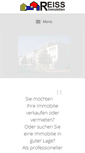 Mobile Screenshot of immobilien-reiss.de