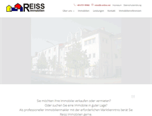 Tablet Screenshot of immobilien-reiss.de